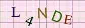 This is a captcha-picture. It is used to prevent mass-access by robots. (see: www.captcha.net)